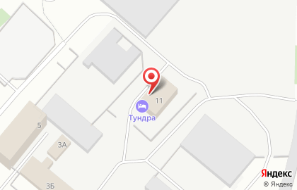 Отель Тундра на карте