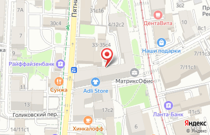 Частное риэлторское агентство Частное риелторское агентство на Новокузнецкой улице на карте