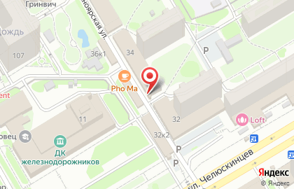 Мастерская по ремонту обуви и изготовлению ключей в Новосибирске на карте