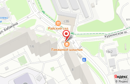 Цветочный магазин в Москве на карте