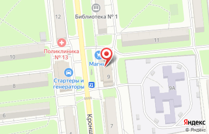 Юлсан на Кронштадтской улице на карте