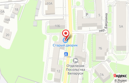 Продуктовый магазин Старый дворик на карте