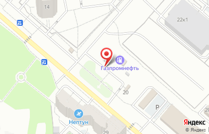 Автомойка Газпромнефть на улице Ватутина на карте