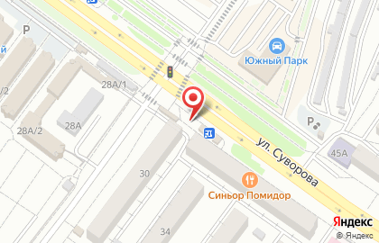 Магазин по продаже овощей и фруктов в Хабаровске на карте
