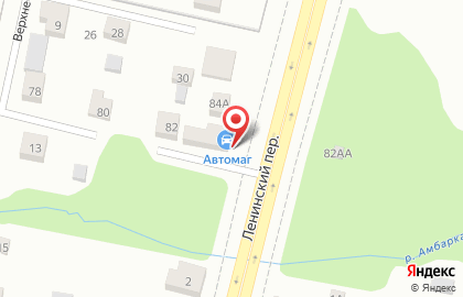 Автокомплекс в Орджоникидзевском районе на карте