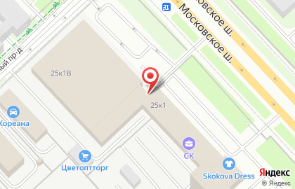 Компания по продаже кормовых добавок Геликс на Московском шоссе на карте