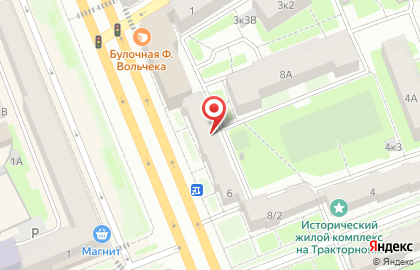 Место Встречи на проспекте Стачек на карте