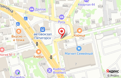 Автомат по продаже холодных напитков на улице Бунимовича на карте