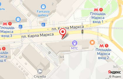 Компания по скупке и продаже цифровой техники Эксион на площади Карла Маркса на карте