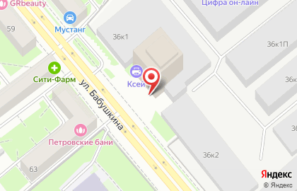 Компания Первый БИТ на улице Бабушкина на карте