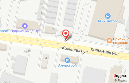 Магазин в Благовещенске на карте