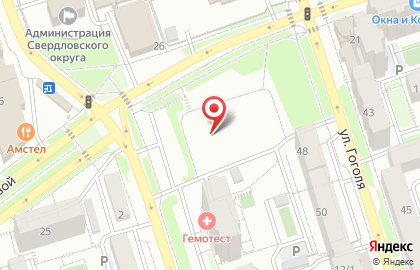 Банкомат БИНБАНК в Свердловском районе на карте