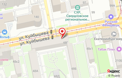 Салон Новая оптика в Октябрьском районе на карте