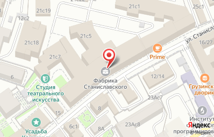 Медицинский центр ЕвроМед+ на улице Станиславского на карте