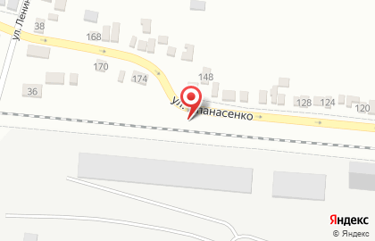 1C на улице Апанасенко на карте