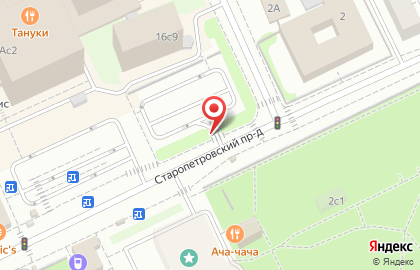 Компания Московский паркинг на Ленинградском шоссе на карте