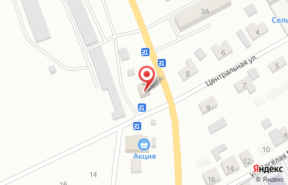 Луч, пос. Емельяново на карте