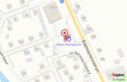 SP на Барнаульской улице на карте