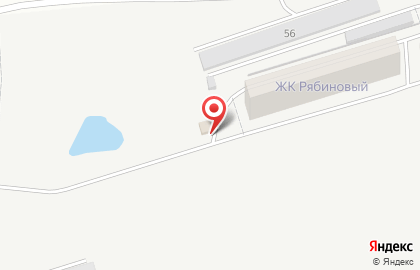 Магазин Рябинка в Кургане на карте