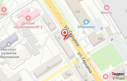 Магазин Красное & Белое в Орле на карте