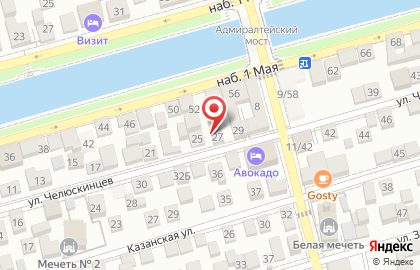 Автосервис Автоспец на улице Челюскинцев на карте