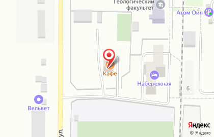 Кафе в Челябинске на карте