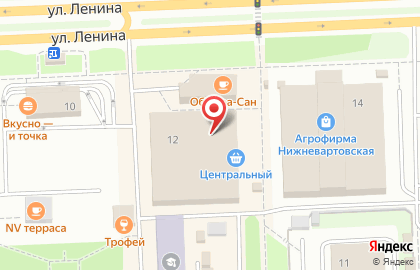 Багетная мастерская в Ханты-Мансийске на карте