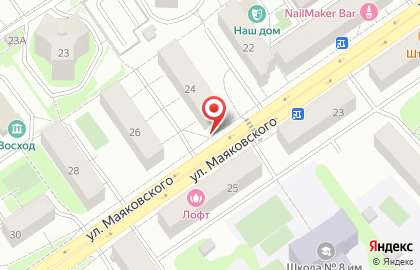 Киоск печатной продукции в Москве на карте