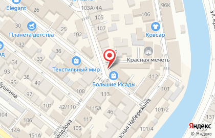 Магазин Конфетти на улице Свердлова на карте