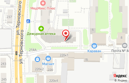Магазин детских товаров Мальвина в Первомайском районе на карте