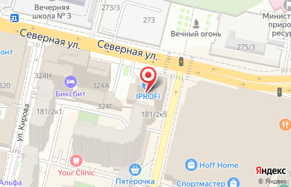 Компания Кадриум на Октябрьской улице на карте
