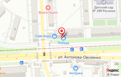#Za.пив.com на улице Антонова-Овсеенко на карте