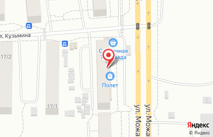 Ломбард Золотой Слиток на улице Можайского на карте