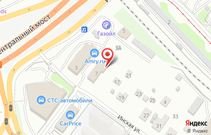 Дорожно-строительная компания ДСК Сибирь на карте