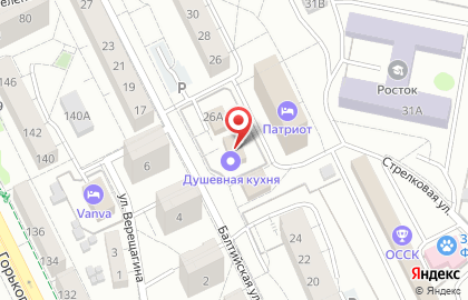 Школа брейкданса The Game на Балтийской на карте