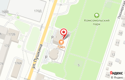 НАША МАРКА на улице Пушкина на карте