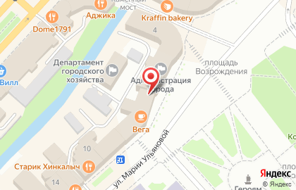 Автосервис АСС на улице Марии Ульяновой на карте