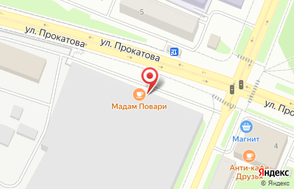 Столовая Мадам Повари в Вологде на карте