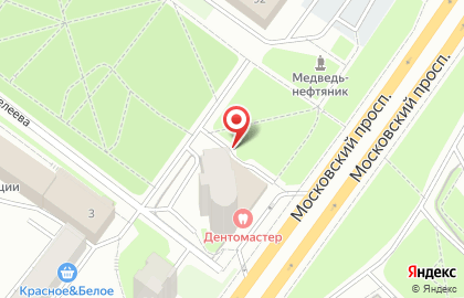 Ярославский филиал Банкомат, АКБ Росбанк на Московском проспекте, 92а на карте