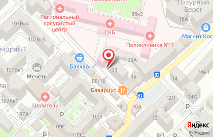 Салон красоты Grange в Ленинском районе на карте