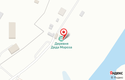 Деревня Деда Мороза в Воронеже на карте