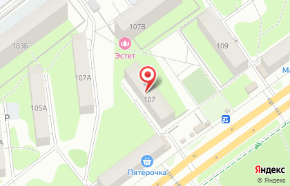 Компания по аренде помещений на улице Маршала Рыбалко на карте