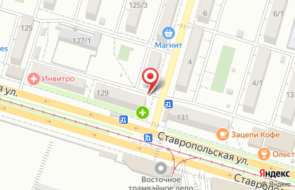Фирменный магазин Адыгейское пиво на ​Ставропольской на карте