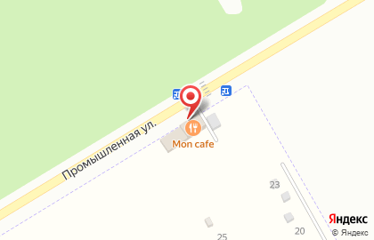 Кафе Mon cafe на Промышленной улице на карте
