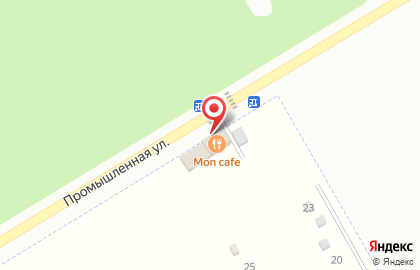 Кафе Mon cafe на Промышленной улице на карте