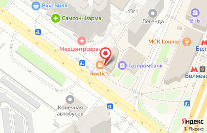 Росбанк, ПАО в Москве на карте