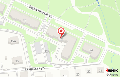 Компания по продаже архивных коробов на ​Воркутинской улице, 22 на карте
