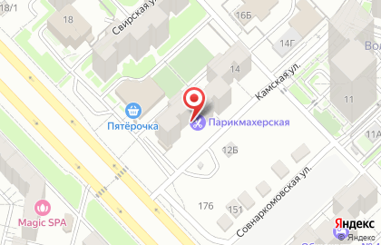 Ремонтная мастерская в Центральном районе на карте