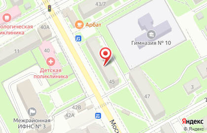 Прометей Сервис на Московском проспекте на карте