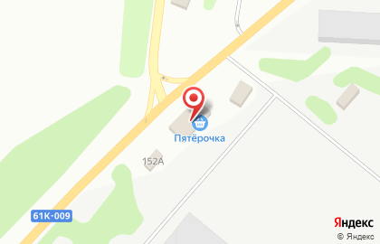 Супермаркет Пятёрочка в Рязани на карте
